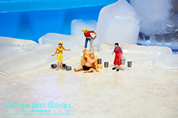 Ice Bucket Challenge - While you were sleeping...  Photography by Lon Casler Bixby - Copyright - All Rights Reserved - www.whileyouweresleeping.photography/
