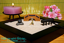 Japanese Zen Garden V1 - While you were sleeping...  Photography by Lon Casler Bixby - Copyright - All Rights Reserved - www.whileyouweresleeping.photography/