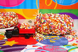 The new guy was a little overzealous with sprinkles on his first day. - Photography by Lon Casler Bixby - Copyright - All Rights Reserved - www.whileyouweresleeping.photography/
