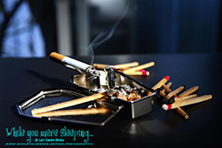 Puff, Puff, Puff and if You Puff Yourself to Death... - While you were sleeping...  Photography by Lon Casler Bixby - Copyright - All Rights Reserved - www.whileyouweresleeping.photography/