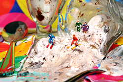 The skiers had time for one more run before the ice cream melted. - While you were sleeping...  Photography by Lon Casler Bixby - Copyright - All Rights Reserved - www.whileyouweresleeping.photography/