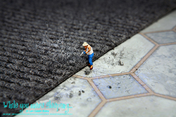 Trimming the Carpet - While you were sleeping...  Photography by Lon Casler Bixby - Copyright - All Rights Reserved - www.whileyouweresleeping.photography/