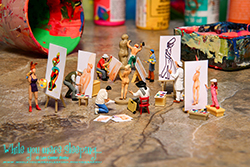 Saturday afternoon art class at the community center. - While you were sleeping...  Photography by Lon Casler Bixby - Copyright - All Rights Reserved - www.whileyouweresleeping.photography/
