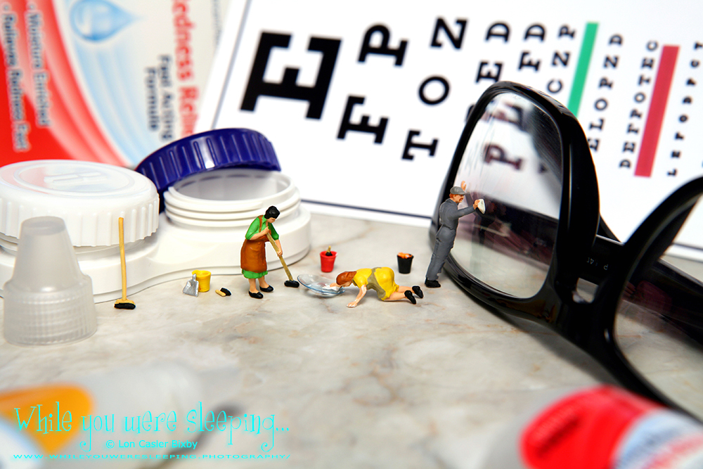 At the Optometrist's Office - While you were sleeping...  Photography by Lon Casler Bixby - Copyright - All Rights Reserved - www.whileyouweresleeping.photography/